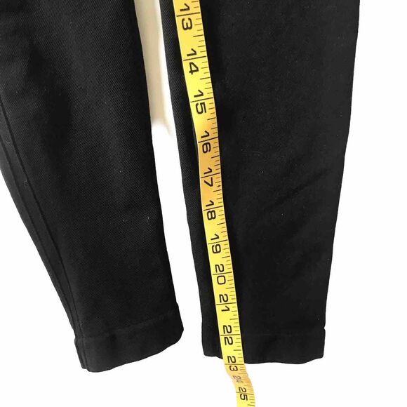 SPANX Maternity Leggings SZ M Black High Waist Panel Bump Pregnancy Stretch 23” - Picture 7 of 8